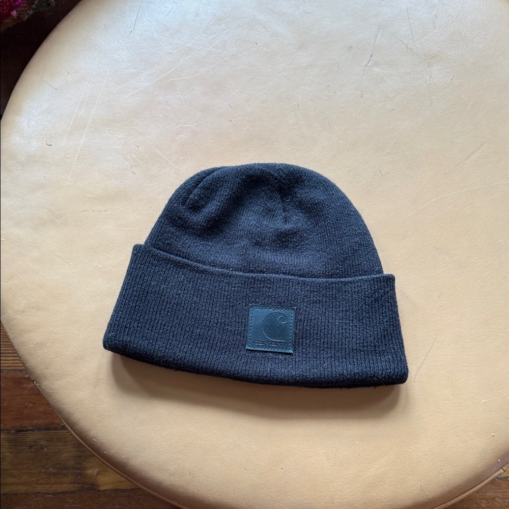 Black Knit Beanie Carhartt